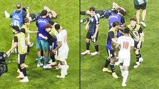 Footage of Jude Bellingham Slapping Valentin Barco at Full-Time 😳 | World Cup 2026 | Argentina 