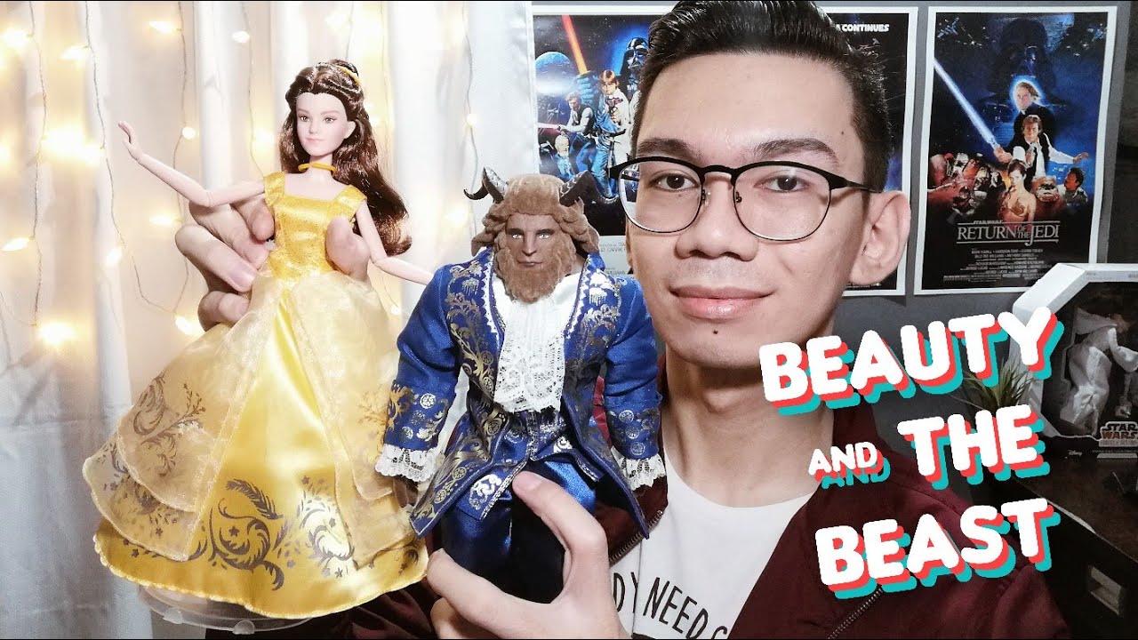 Beauty & the Beast Live Action Dolls Review The Toy Superstar YouTube
