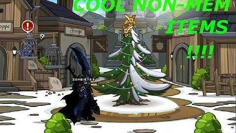 =AQW= How To Get Cool NON - MEMBER Items/Gear !!!