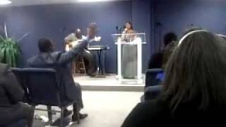 Juanita and Timothy Battle on 7 String Bass