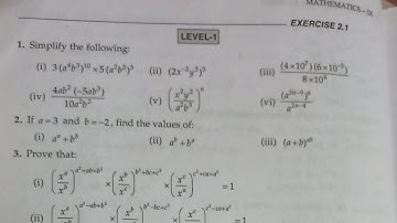 RD Sharma class 9 exponents of real numbers Ex-2.1|| chapter 2|| RD Sharma solutions||  CBSE board
