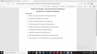 ICP   Lab Sheet 6   Recording