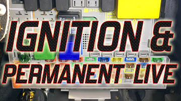 How To Find & Wire In A Permanant or Ignition Live From A Car