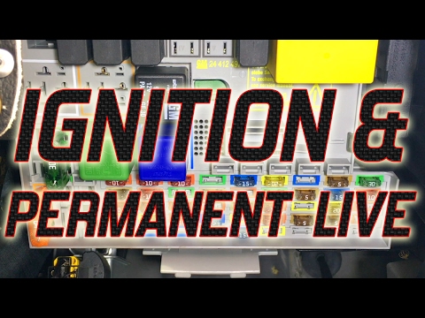 How To Find & Wire In A Permanant or Ignition Live From A Car&rsquo;s Fuse Box