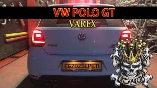 Vw Polo Gt 1.4 Tsi̇ Kumandali Varex Egzoz Sesi̇