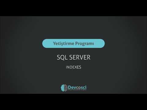 Video: SQL Server kümelenmiş dizin nedir?