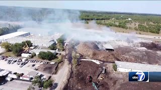 Landfill fire in DeSoto County poses week-long smoke hazard