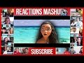 MOANA Trailer Reactions Mashup