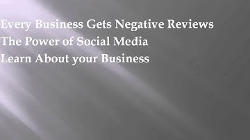 A Framework for Handling Negative Customer Reviews.mp4