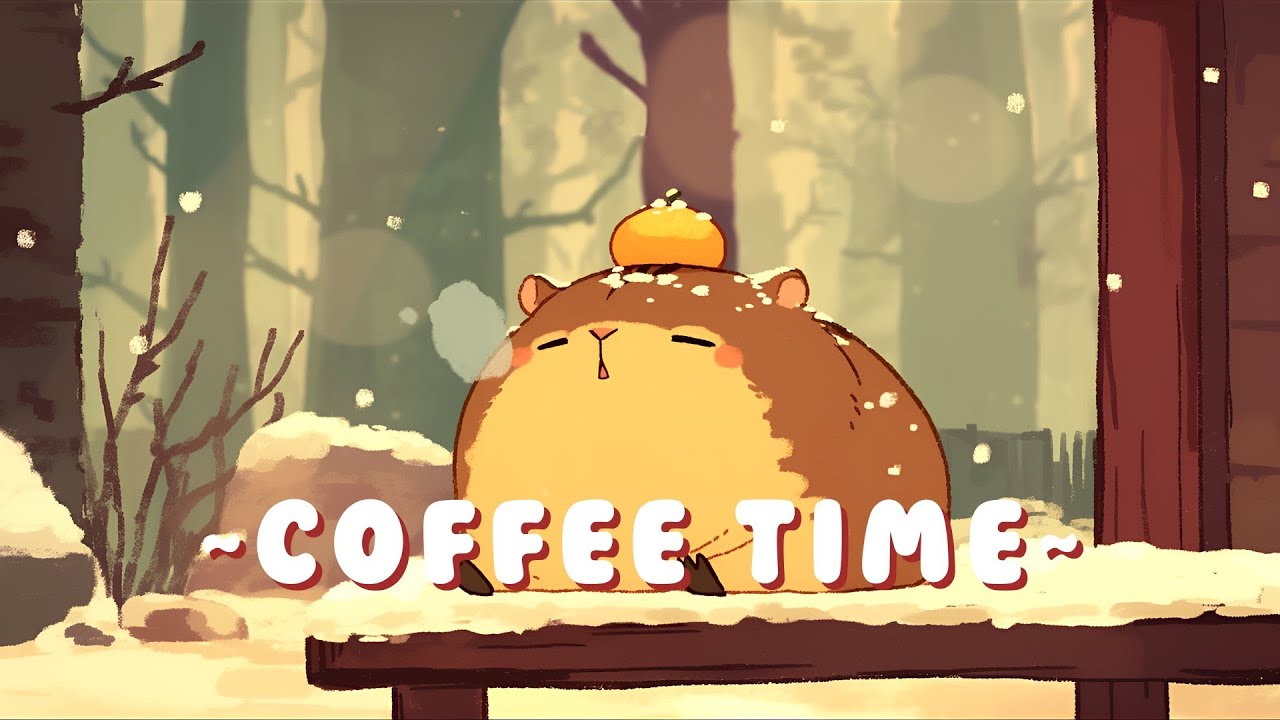 Lofi Capybara Radio | Ambient Study Beats Mix 📚 🎵