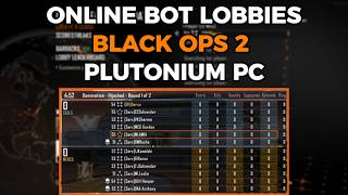 How to create a public custom bot lobby in Call Of Duty Black Ops 2 using Plutonium launcher (PC)