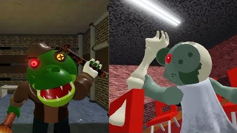 Lunatic School: Alfis and Random Zombie jumpscare by Mxliye.