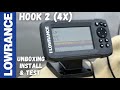 Lowrance Hook2 (4x) unboxing and review, great for Jon boats and kayaks