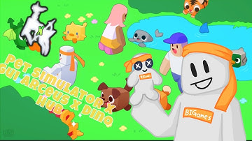 💙Arceus x Pet Simulator X Gui Dino-Hub|For 64bits 62bits & 32bits|💙