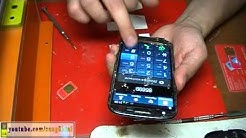 Samsung S III i9300 замена защитного стекла