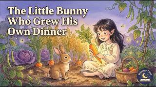 The Little Bunny Who Grew His Own Dinner - Ghibli Style Culinary Bedtime Story