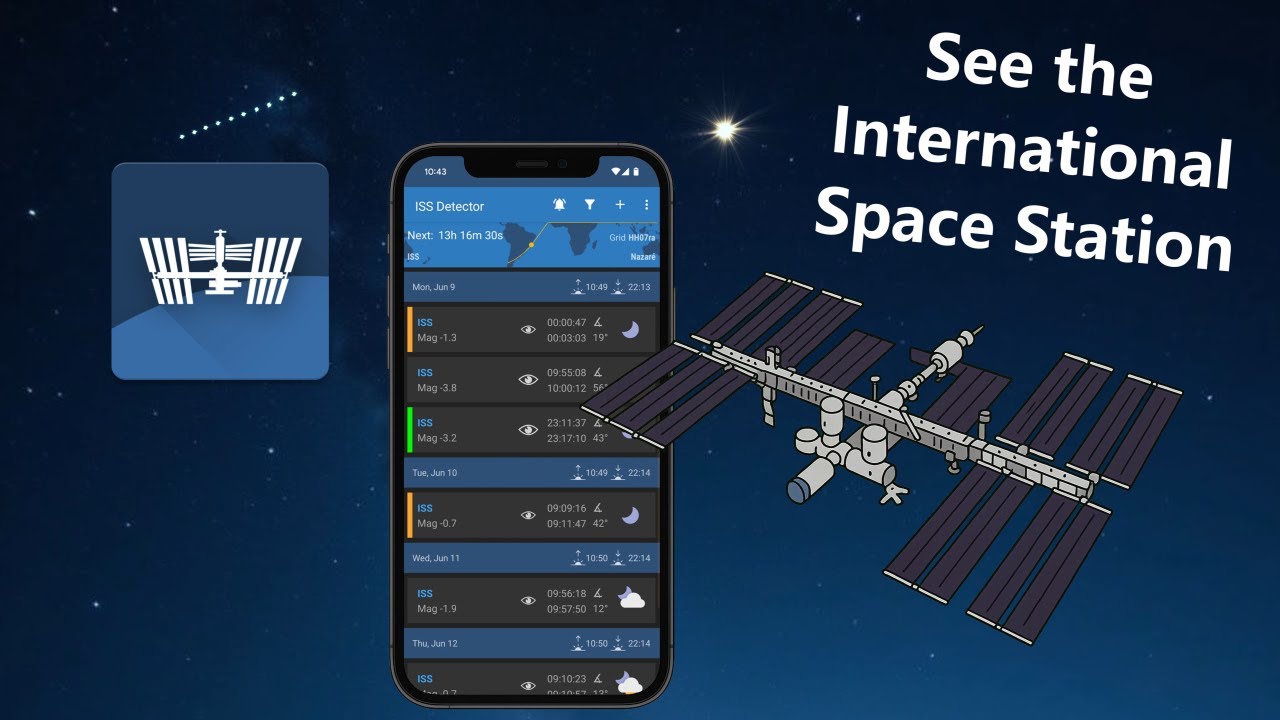 ISS Detector - See the International Space Station