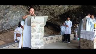 Missa de São José operário e abertura do mês Mariano na gruta de nossa senhora de Lourdes