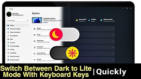 Switch Between Dark Mode & Lite Mode in One Click On your PC
