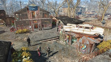 Fallout 4 - COUNTY CROSSING 3.0 - Settlement build tour - NO MODS