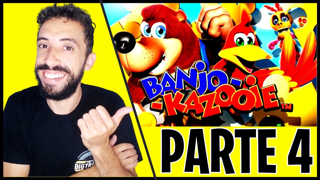 Detonado Completo 100%] Banjo-Kazooie #1 - KAZOOIE EXALTADA! 