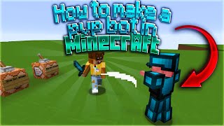 How I made a pvp bot in Minecraft