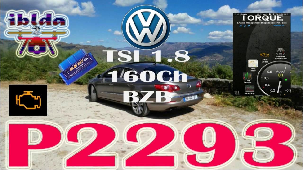 p2293 volkswagen 1 8 TSI - YouTube