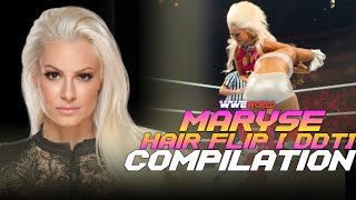 All Maryse French Kiss Hair Flip Ddt