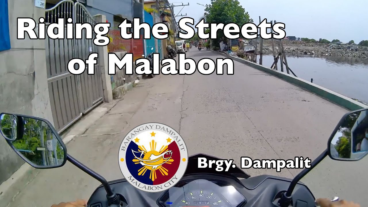 City Riding - Malabon City Streets - Brgy Dampalit - Hulong Duhat -Yamaha Mio Gear