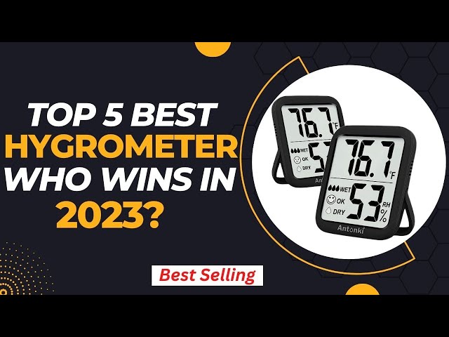 5 Best Hygrometers for Homes in 2023 - Guiding Tech