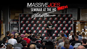 Seth Feroce Seminar | MassiveJoes HQ Part 1