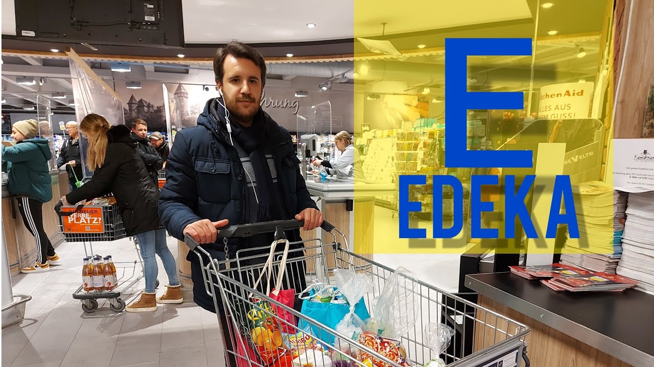 🛒 Almanya'da Market Alışverişi 🛒  - EDEKA Market Alışverişi Ve Ürün Fiyatları