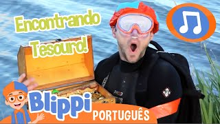 Canção Super Espirrada e Esborrifada do Blippi! | Cante com o Blippi Brasil!