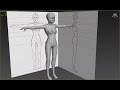 Autodesk 3ds Max Low Poly Base Woman from Box