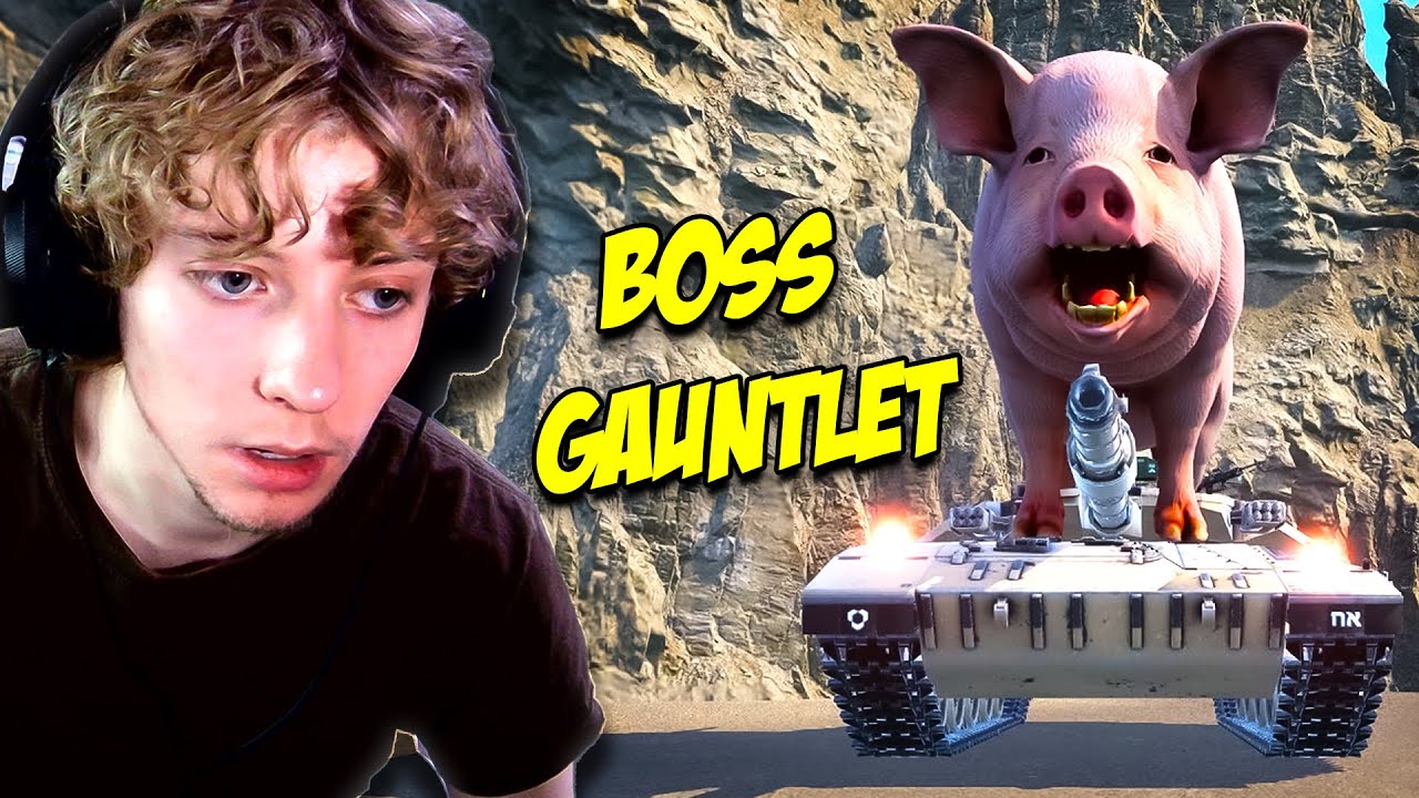 Playing Every Big Pig Boss Fight In 1 Stream