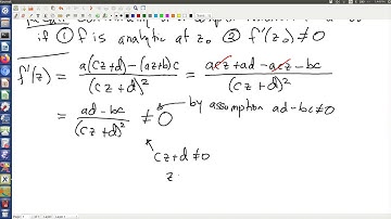 Where is a Moebius transformation conformal?