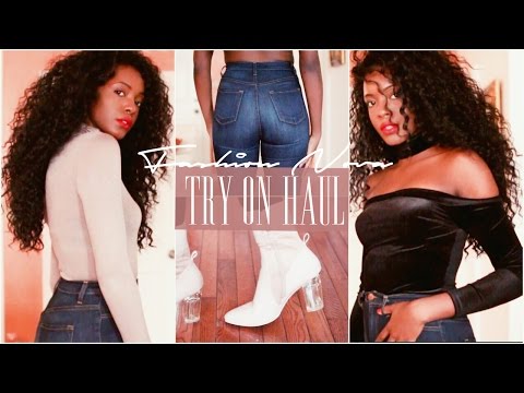 Winter Vibes ♡ Slim Thick Fashion Nova Try On Haul | Bodysuits, Sweaters, Jeans & Boots