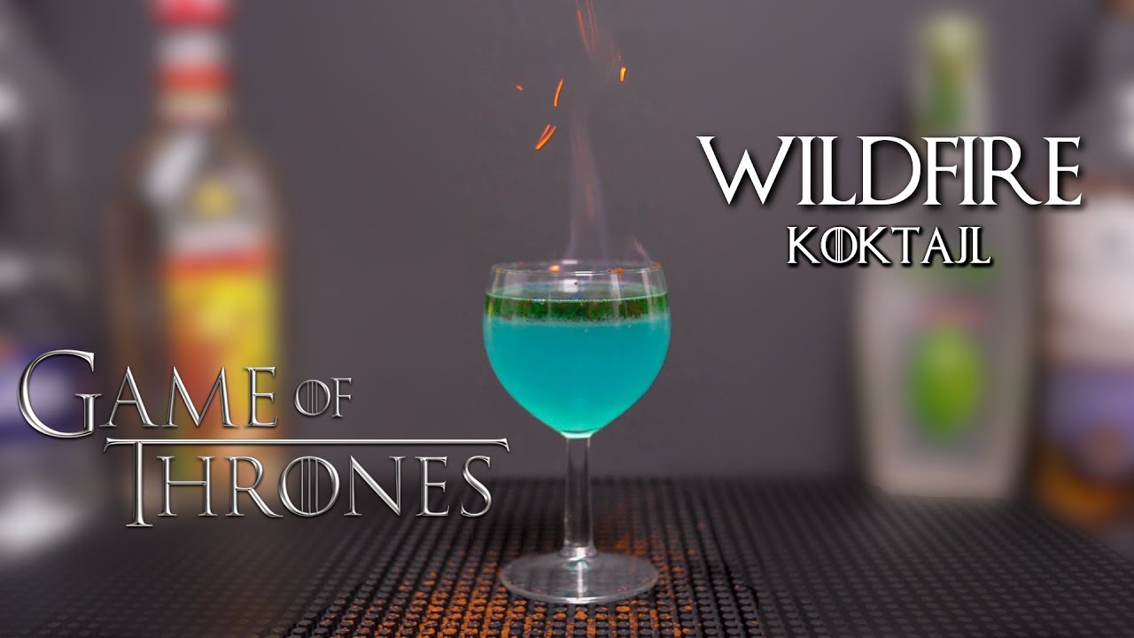 Jak zrobić PŁONĄCY drink  WILDFIRE z Gry o Tron?