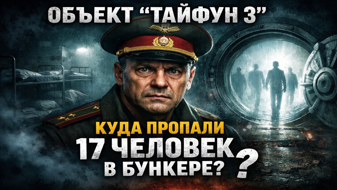 Объект Тайфун 3: куда исчезли 17 человек из герметичного бункера? Мистика. Страшные Истории