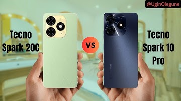 Tecno Spark 20C vs Tecno Spark 10 Pro  || Full Comparison