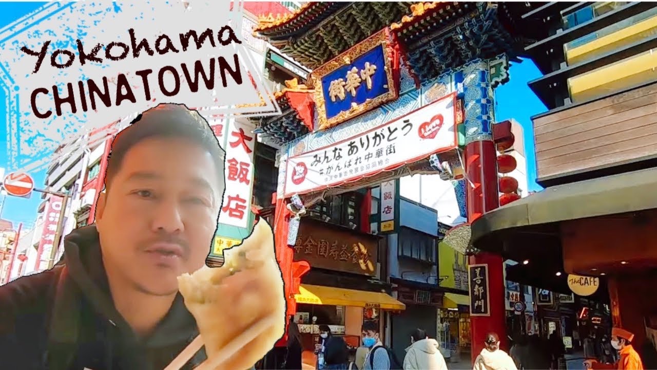 Eating Dumplings in Yokohama Chinatown