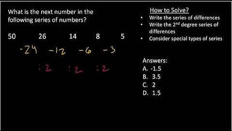 Algebra Simulation 2 Video Solution 1