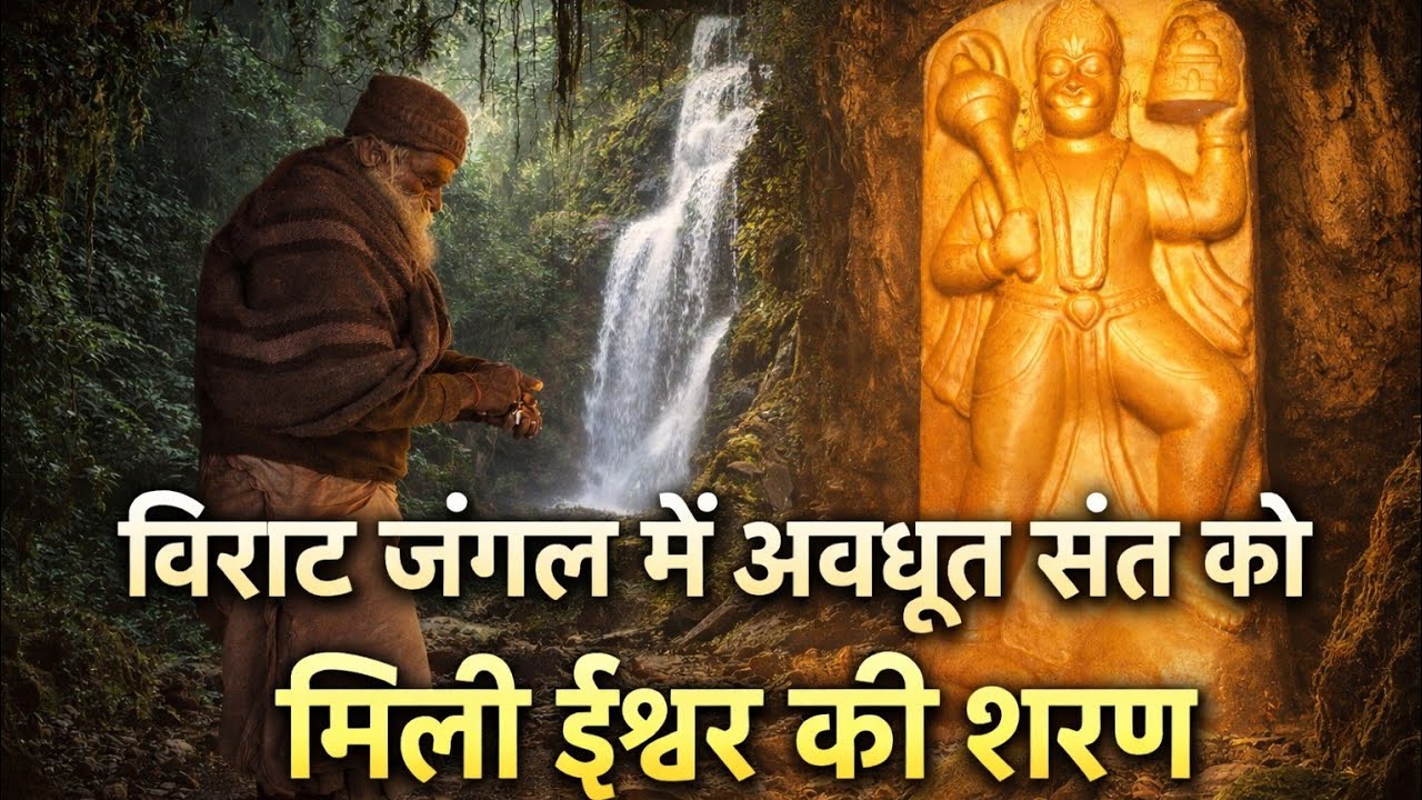 विराट जंगल में अवधूत संत को मिली ईश्वर की शरण