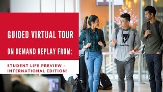 Welcome to Campus: Guided Virtual Tour