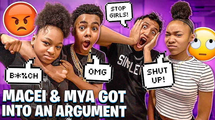 MACEI & MYA GOT INTO AN ARGUMENT OVER BAM!