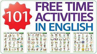 101 Free Time Activities in English - Learn English Vocabulary