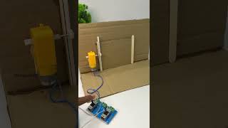 gate #open #and# close# with# DC #motor #project #viral #short film #project