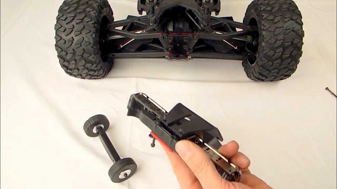 TBone Racing ARRMA Big Rock V3 Wheelie Bar Installation Instructions YouTube
