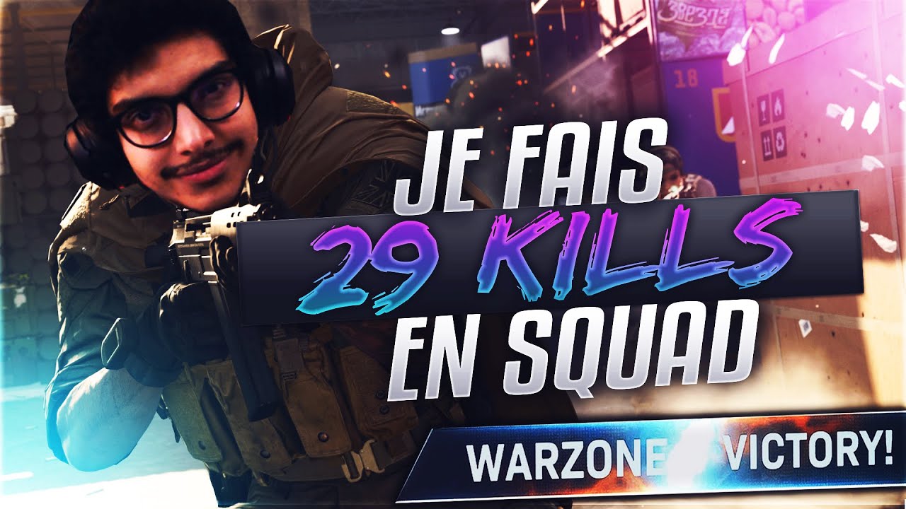 MON RECORD PERSONNEL DE 29 KILLS SUR WARZONE AVEC LA MEILLEURE CLASSE ...