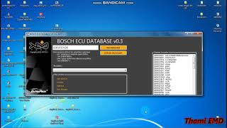 البرنامج الذي يسمح لك بالعثور على وحدة التحكم الإلكترونية   BoschECUDatabase screenshot 3